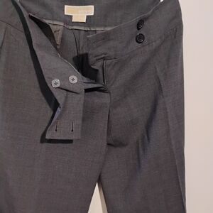 MICHAEL Michael Kors Women's Gray Trousers